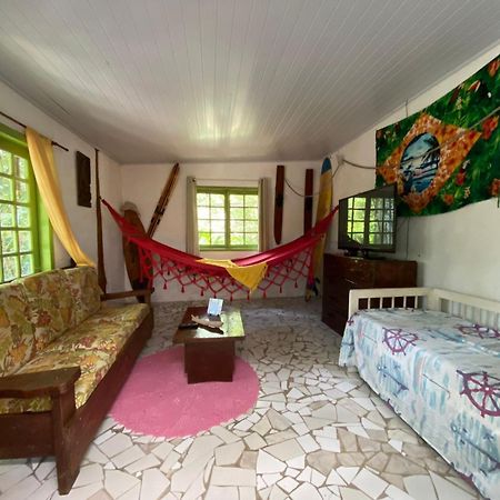 Casa A Beira Do Rio Jaguareguava Na Mata Atlantica Em Bertioga Sp Villa Exterior photo