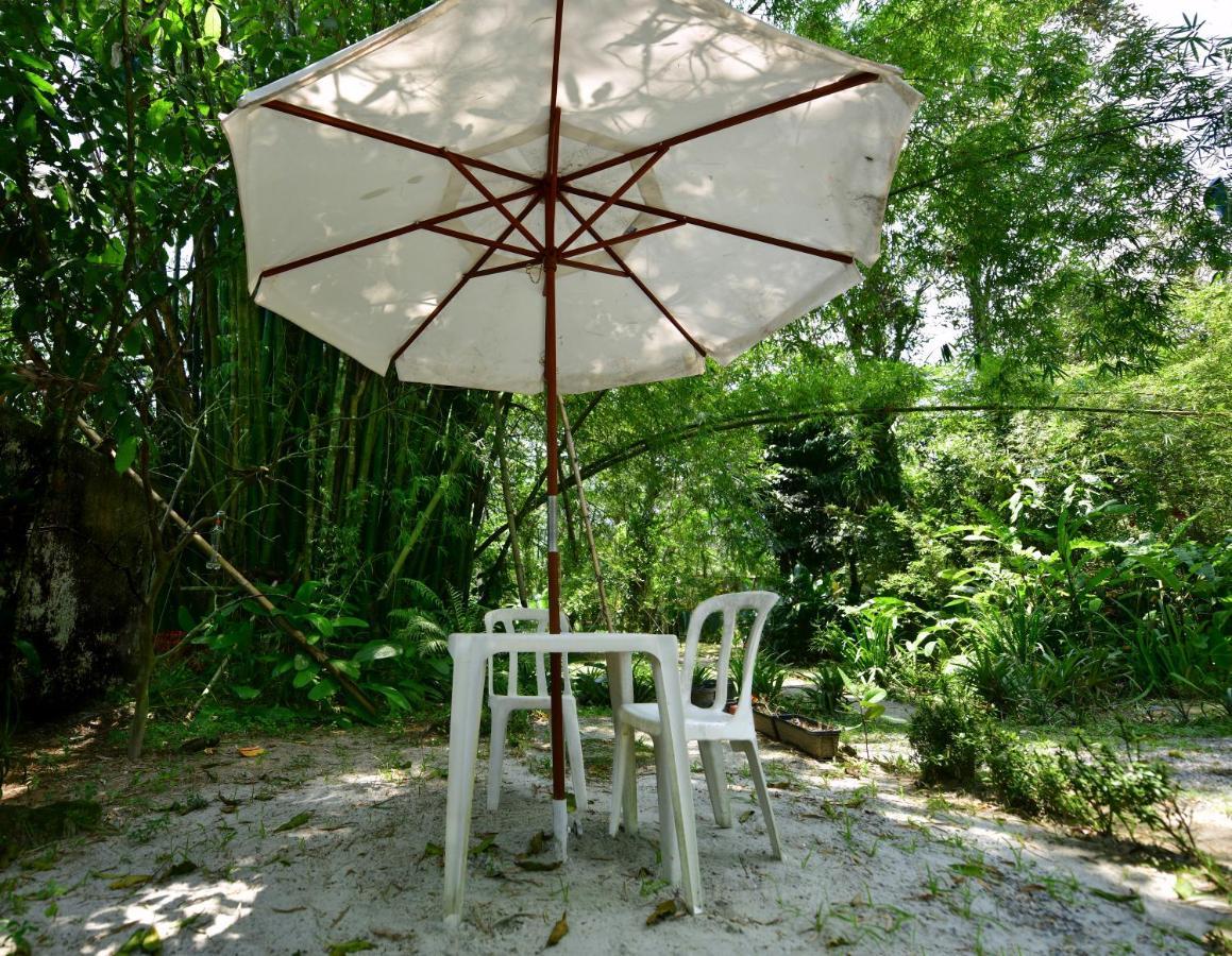 Casa A Beira Do Rio Jaguareguava Na Mata Atlantica Em Bertioga Sp Villa Exterior photo