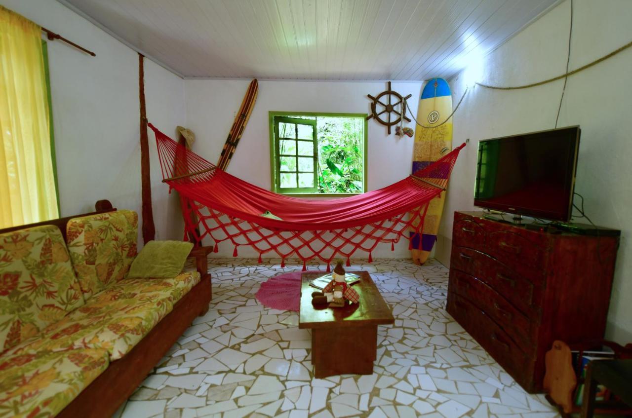 Casa A Beira Do Rio Jaguareguava Na Mata Atlantica Em Bertioga Sp Villa Exterior photo